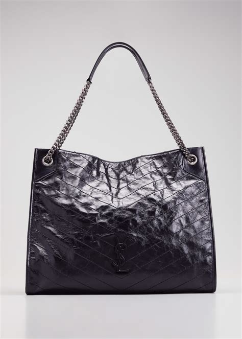 ysl monogramme leather tote|YSL tote bag price.